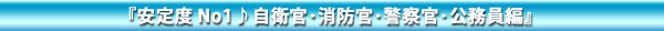 公務員・自衛官・消防・警察官お見合いパーティー